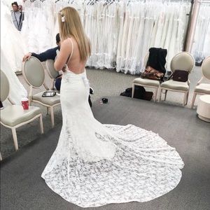 Wedding dress, size 4